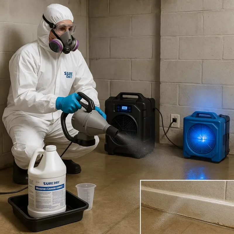 Sanitization and Odor Removal process in Hiram, ME